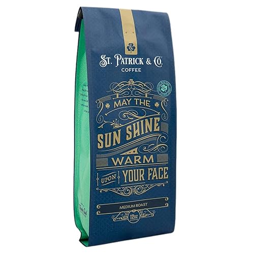Thank God for Coffee - May The Sun Shine Warm Upon Your Face, Medium Roast Ground Coffee, Single Origin Honduran Arabica, Balanced Cocoa & Lemongrass