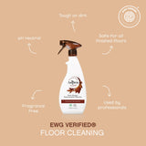AspenClean Floor Cleaner | Eco-Friendly Spray Cleaner for Hardwood, Laminate, Stone & Ceramic | Non-Toxic | Made with Natural Ingredients | EWG
