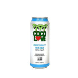 Coco Love 100% Coconut Water with Pulp | 16.9 Fl Oz - 500 ml (12 Pack)