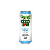 Coco Love 100% Coconut Water with Pulp | 16.9 Fl Oz - 500 ml (12 Pack)