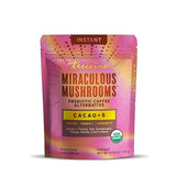 Miraculous Mushrooms Instant Cacao+5 Coffee Alternative by Teeccino - 15 servings - 5 Organic Adaptogenic Mushrooms with Cacao - Reishi, Lion’s Mane