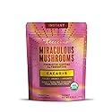 Miraculous Mushrooms Instant Cacao+5 Coffee Alternative by Teeccino - 15 servings - 5 Organic Adaptogenic Mushrooms with Cacao - Reishi, Lion’s Mane