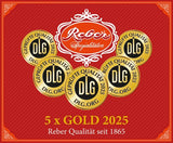 REBER Mozart Kugel Vegan Dark Chocolate - 60% Cocoa, Marzipan & Hazelnut Nougat Filled Gourmet Chocolates, Palm Oil Free German Confectionery Gift Box