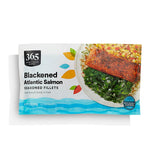 365 By Whole Foods Market, Atlantic Salmon Fillets, Blackened Seasoned, 12 Ounce