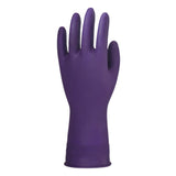 ETERNA Grape Scent Gloves, Gloves for Kitchen, Laundry and Household Cleaning, Fruit Fragrance, Improved Grip, Flexible, Multi-Purpose, Size L, 2.54