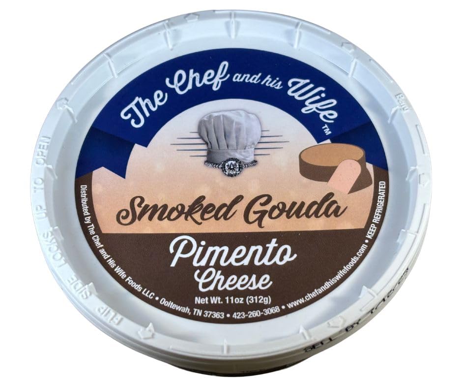The Chef and his Wife Foods Smoky Bold Trio (3) - Original, Smoked Gouda and Hot n' Smoky Chipotle Pimento Cheese
