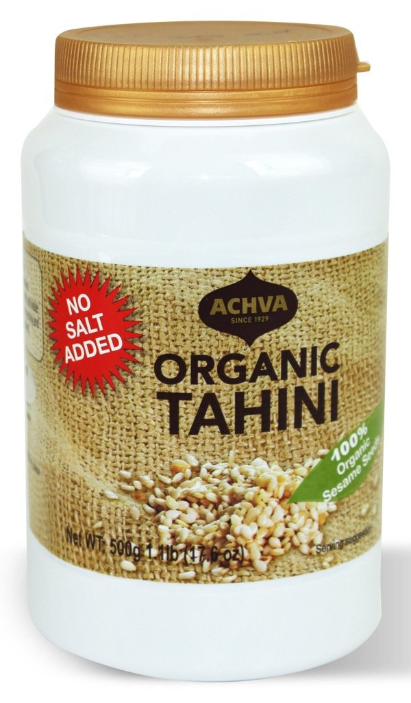 Sesame Tahini Organic Paste NS Added 17oz (3 pcs)