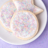 Sweets Indeed Pastel Sugar, Edible Sprinkle Sugar Mix, Perfect for Cake Decorations, Baking, Ice Cream, Cookies, Cupcake Topper, 4 ounces