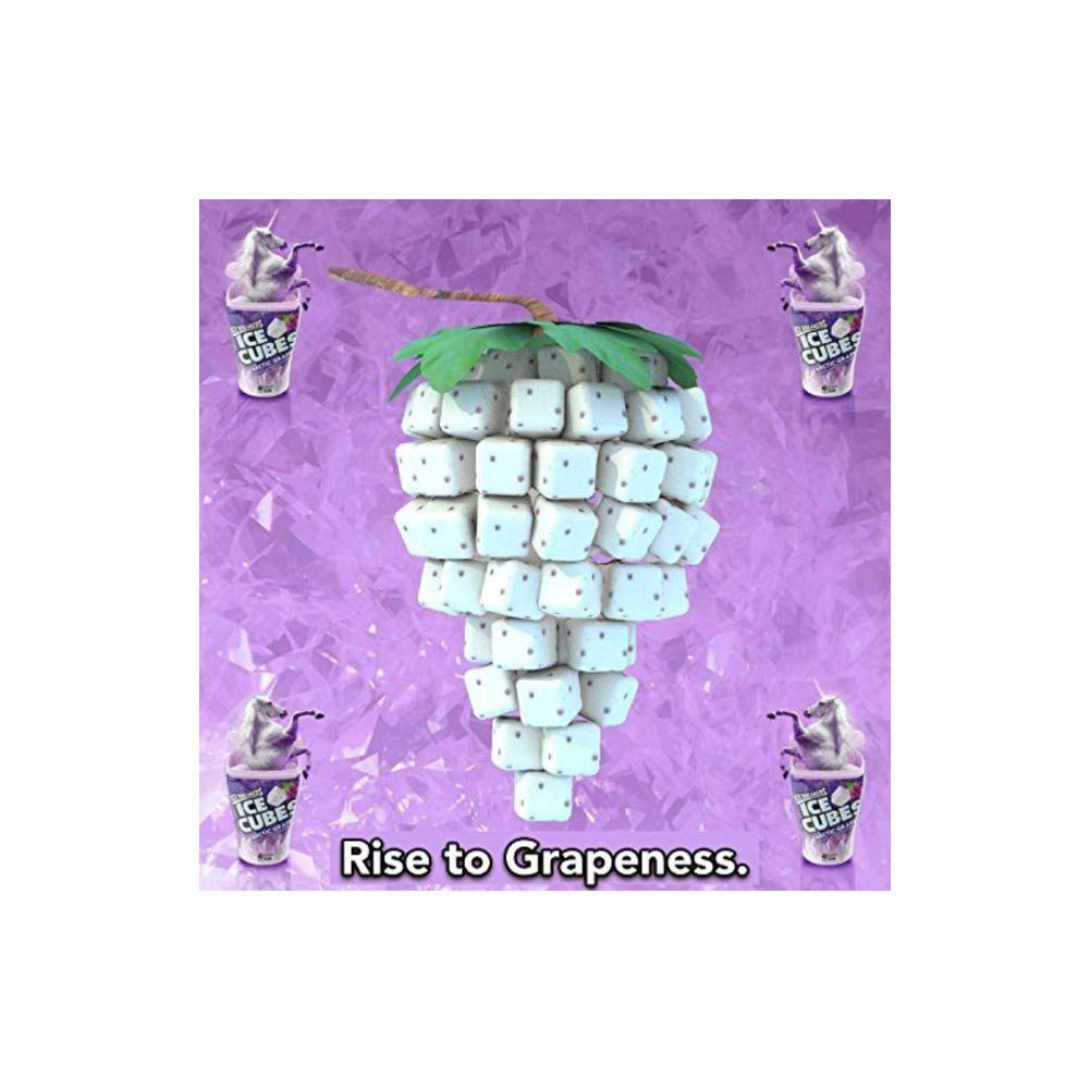 ICE BREAKERS ICE CUBES Sugar Free Gum (Pack of 4)