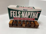 Fels Naptha Laundry Detergent & Wooden Soap Dish Supreme Shop TDV (2 bar soap)