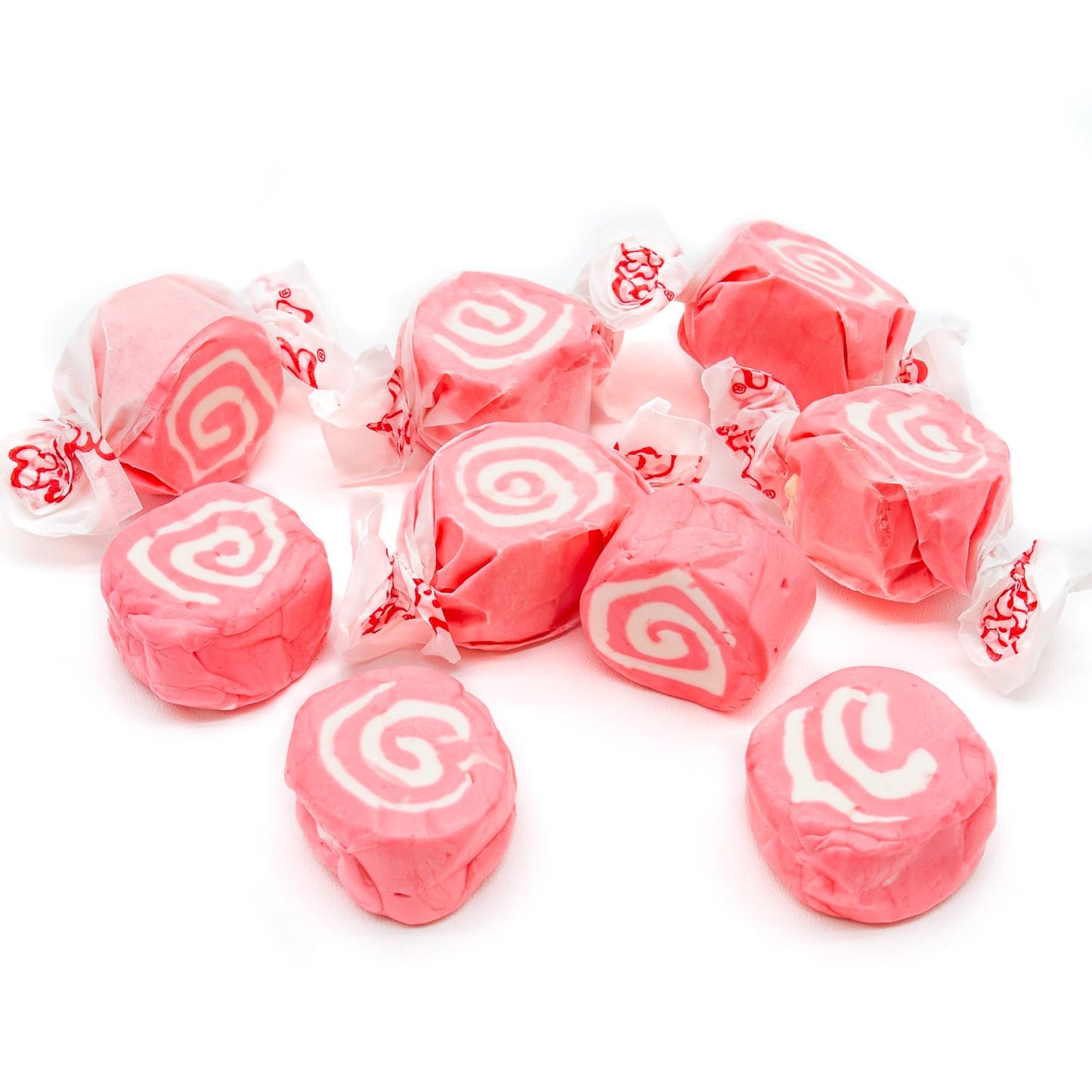 Salt Water Taffy Cinnamon Flavor 1 lb - Individually Wrapped, Old Fashioned, Bulk Bag, Gluten Free