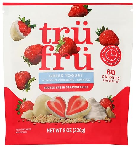 Yogurt & Granola Frozen Strawberries