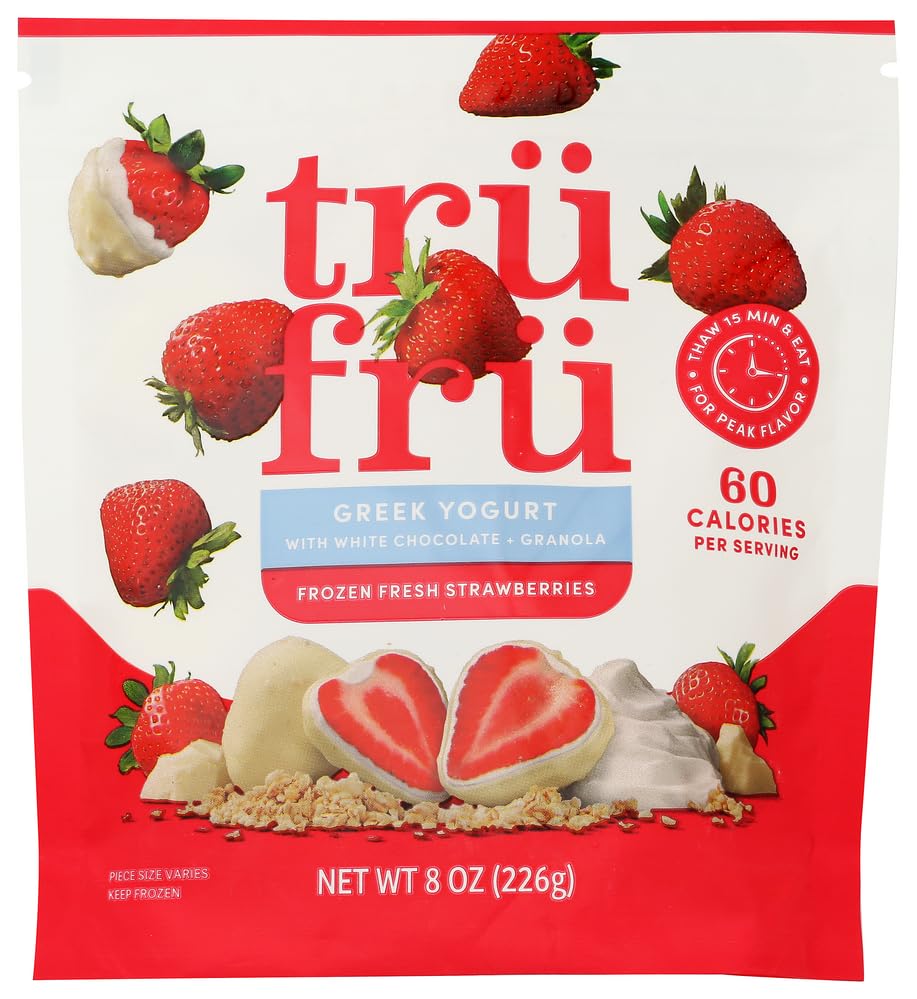 Yogurt & Granola Frozen Strawberries