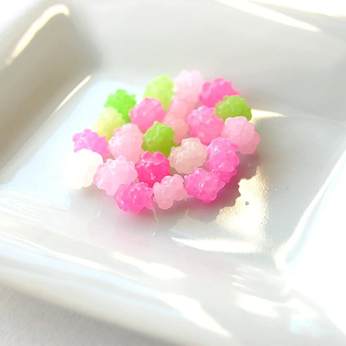 MARUTA Candy Konpeito, Hanatsume, Japanese sugar candy, 0.2oz 50count