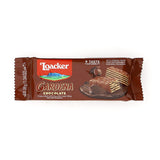 Loacker Gardena Chocolate, Premium Milk Chocolate Covered Crispy Wafer Snack Bars with Chocolate Cream Filling, Pack of 25 individually wrapped snacks