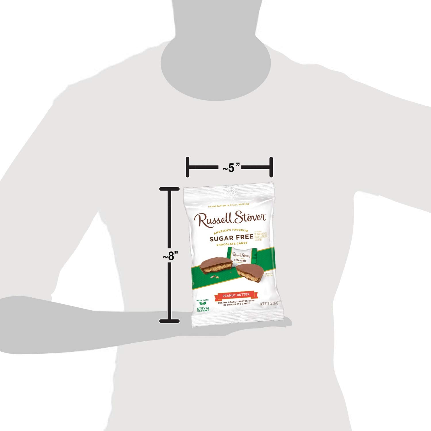 Russell Stover Sugar Free Peanut Butter Cups