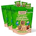 Michel et Augustin Cookies, Individually Wrapped Snacks, 3 Pack, Gourmet Milk Chocolate & Hazelnut Shortbread, 15 French Butter Cookies per bag