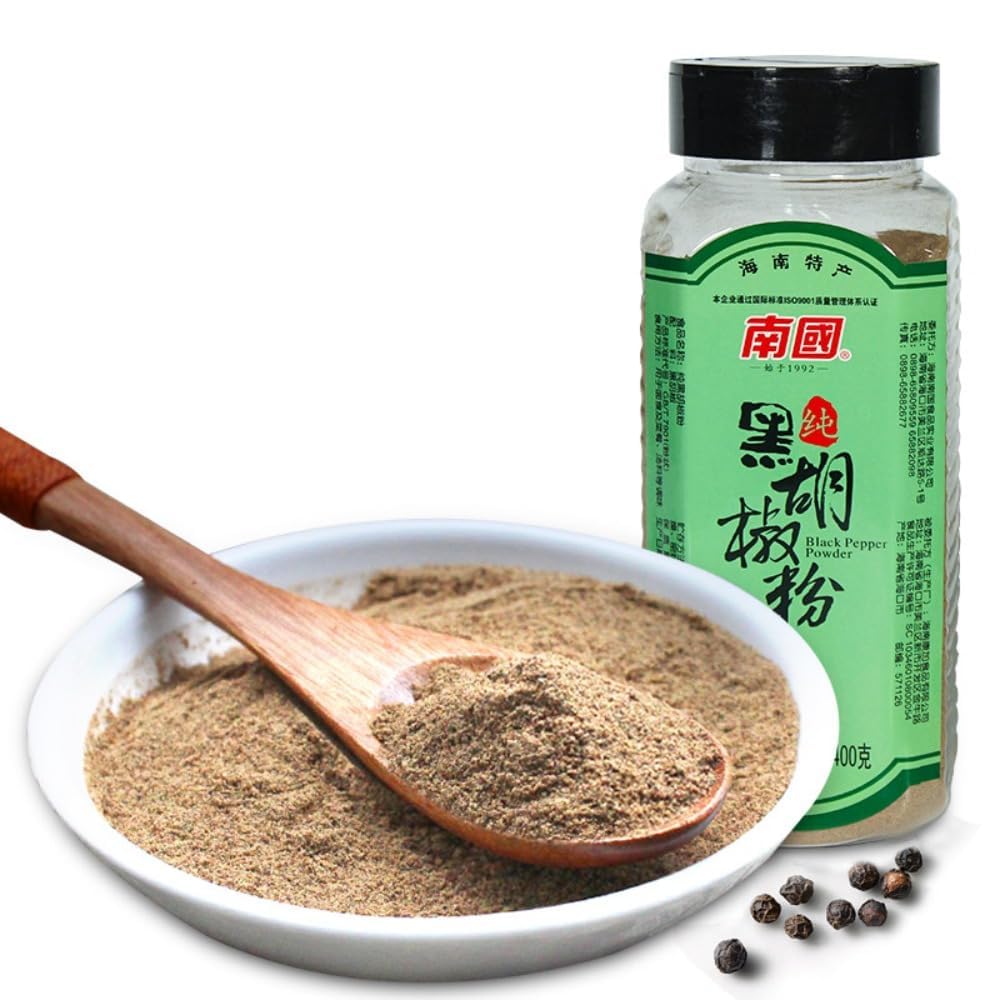 Zercumm Pure Black Pepper 400G Western Food/Steak Barbecue Scattering Granules Seasoning Spicy Seasoning