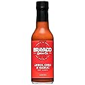 Arbol Chili and Garlic Hot Sauce By Bravado Spice Gluten Free, Vegan, Low Carb, Paleo Hot Sauce All Natural 5 oz Hot Sauce Bottle Award Winning