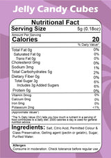 SMIBZE Natural Jelly Candy Cubes 150 GM (Pack of 1) SMIBZE