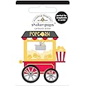 Doodlebug Shaker-Pops 3D Stickers - What's Poppin'