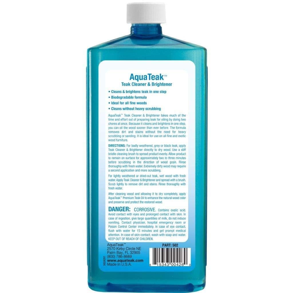 AquaTeak Teak Cleaner & Brightener
