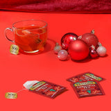 Twinings Christmas Tea - Black Tea Blended with Spicy and Aromatic Clove and Cinnamon, Tea Bags Individually Wrapped, 20 Count Ea (Pack of 2)