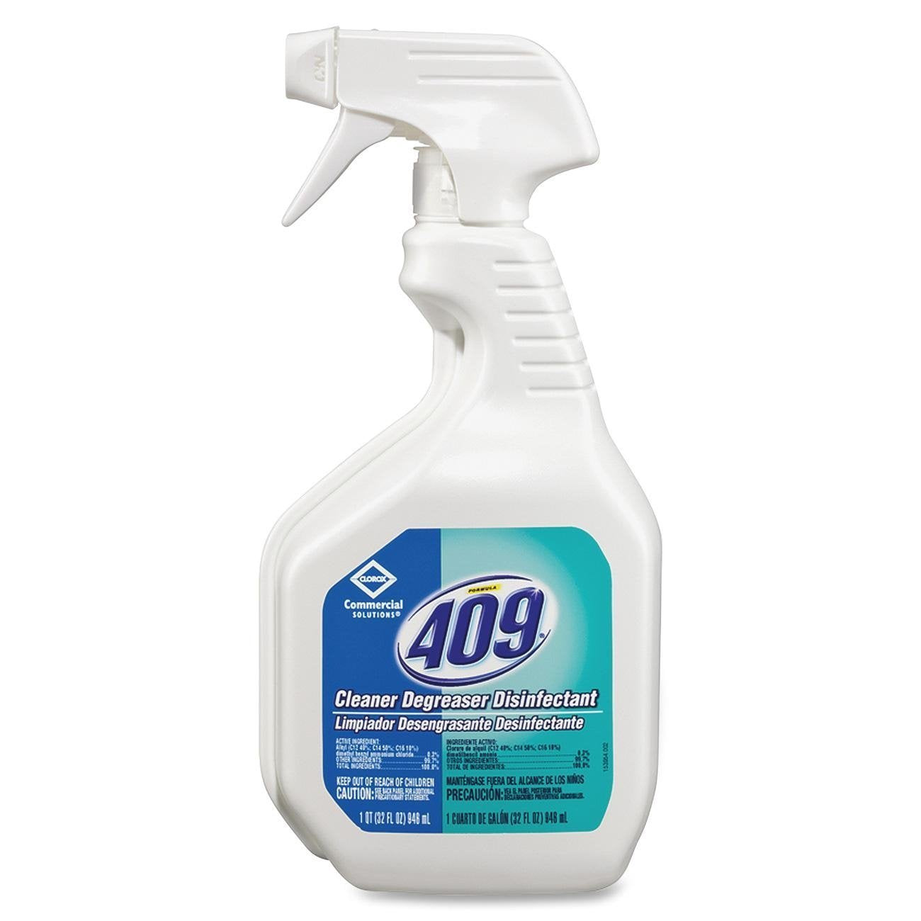 Clorox® Formula 409 Cleaner/Degreaser, 32oz Trigger Spray Bottle, 12/carton