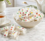 Jube Nougats Chewy Candy | 30 Pieces of Fruity Jelly Nougat Bites | Individually Wrapped Assorted Treats | Soft Colorful Snack Bag