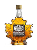 Brien 100% Pure Maple Syrup, Gluten Free Vegan Syrup, Gift Bottle, Product From Canada, Maple Leaf Bottle 8.4 Fluid Ounces / 250ml (Pack of 1)