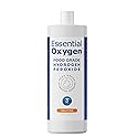 Essential Oxygen Food Grade Hydrogen Peroxide 3%, Natural Cleaner, Refill, 32 Fl Oz