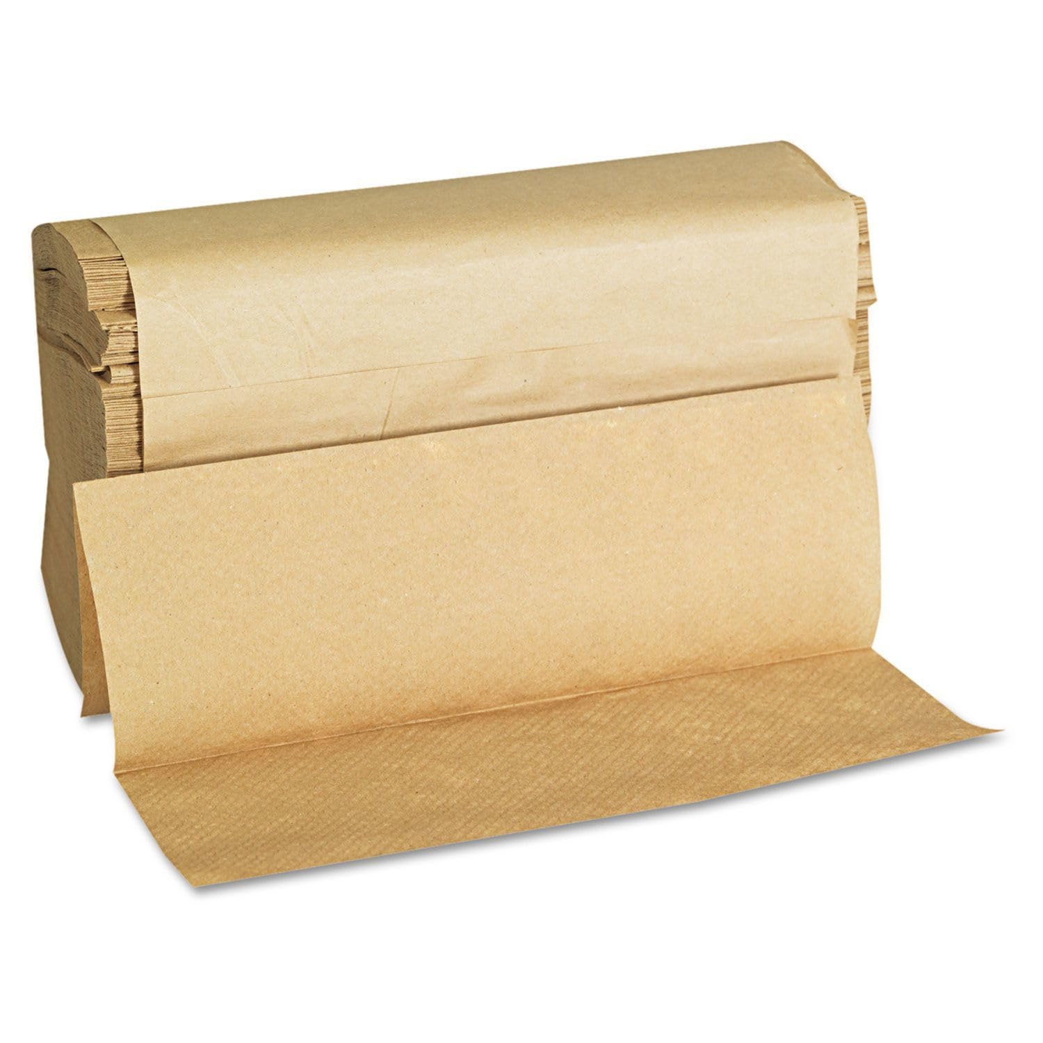 GEN 1508 Folded Paper Towels, Multifold, 9 x 9 9/20, Natural, 250 Towels per Pack (Case of 16 Packs)