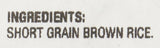 Lundberg Family Farms Short Grain Brown Rice, 400 OZ