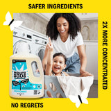 Molly's Suds Liquid Laundry Detergent | Clean Laundry Detergent Soap for Sensitive Skin | 2x Concentrated, High Efficiency (HE) | Peppermint - 100