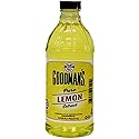 Goodman's Pure Lemon Extract - Pure, Gluten-Free, Non-GMO, Kosher - Flavor Enhancer for Baking, Cooking, and Beverages - Low Carb & Calorie, No