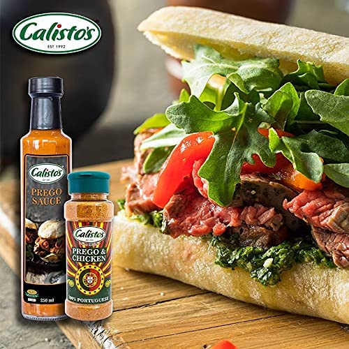 Calisto's Hot Sauce | Gluten Free | Non GMO | Kosher (Prego PERi-PERi, 9.0 Ounce (Pack of 1))