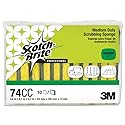 Scotch-Brite Professional Medium-Duty Scrubbing Sponge, 3 1/2 x 6 1/4, 10/Pack