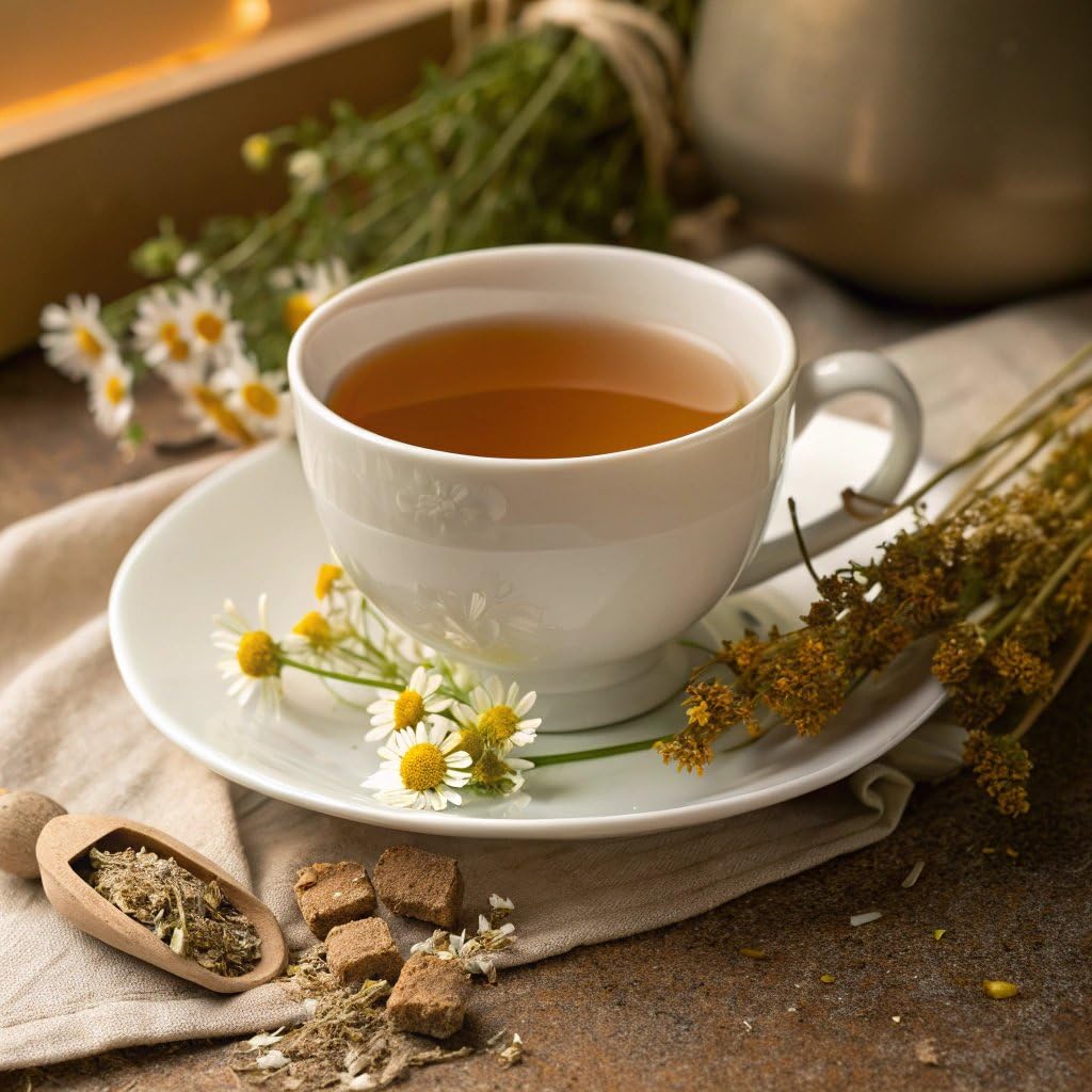 Sleep Tea for Bedtime - Calming Sleepytime Herbal Tea w/Valerian Root, Chamomile, Passion Flower, Lemon Balm - Relaxing Natural Nighty Night Sleeping