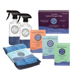 Nantucket Footprint Deluxe Bundle: Laundry Detergant Strips + Window Cleaner Refill Strips + All-Purpose Cleaner Refill Strips + 2 Reusable Glass