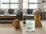 GLAT Group Enzyme-Powered Carpet Deodorizer (Powder) - Unscented | Natural Pet Odor Eliminator | Bio-Enzymatic Formula, Premium Performance, Eco