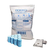 DOKIKO Glass Cleaner Refill Tablets - 50 Concentrated Multi-Surface Cleaning Tablets, 1 Pack Makes 50 * 16 fl oz Spray for Windows, Mirrors