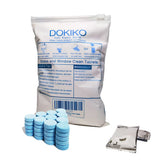 DOKIKO Glass Cleaner Refill Tablets - 50 Concentrated Multi-Surface Cleaning Tablets, 1 Pack Makes 50 * 16 fl oz Spray for Windows, Mirrors