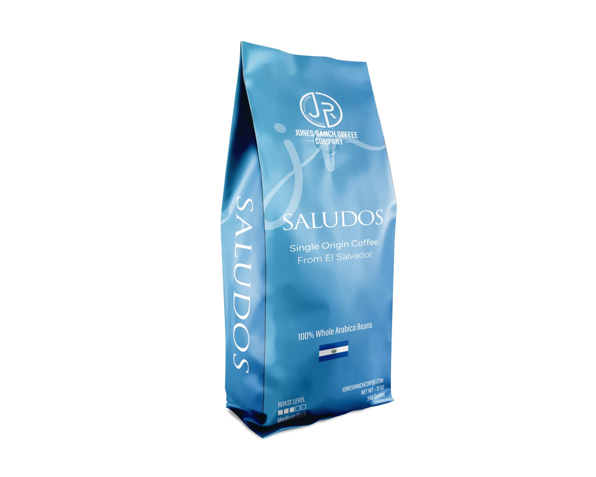 Saludos El Salvador Premium Single-Origin Coffee Chocolate, Nutty & Floral Notes, Medium Roast Gourmet Coffee, Volcanic Shade Grown 12 Oz Whole Beans