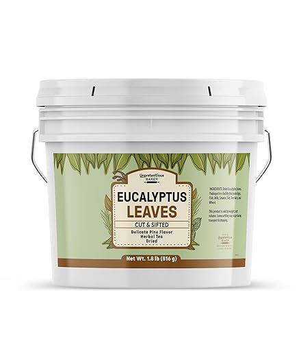 Unpretentious Eucalyptus Leaves, 1 Gallon, Herbal Tea, Cut & Sifted, Dried