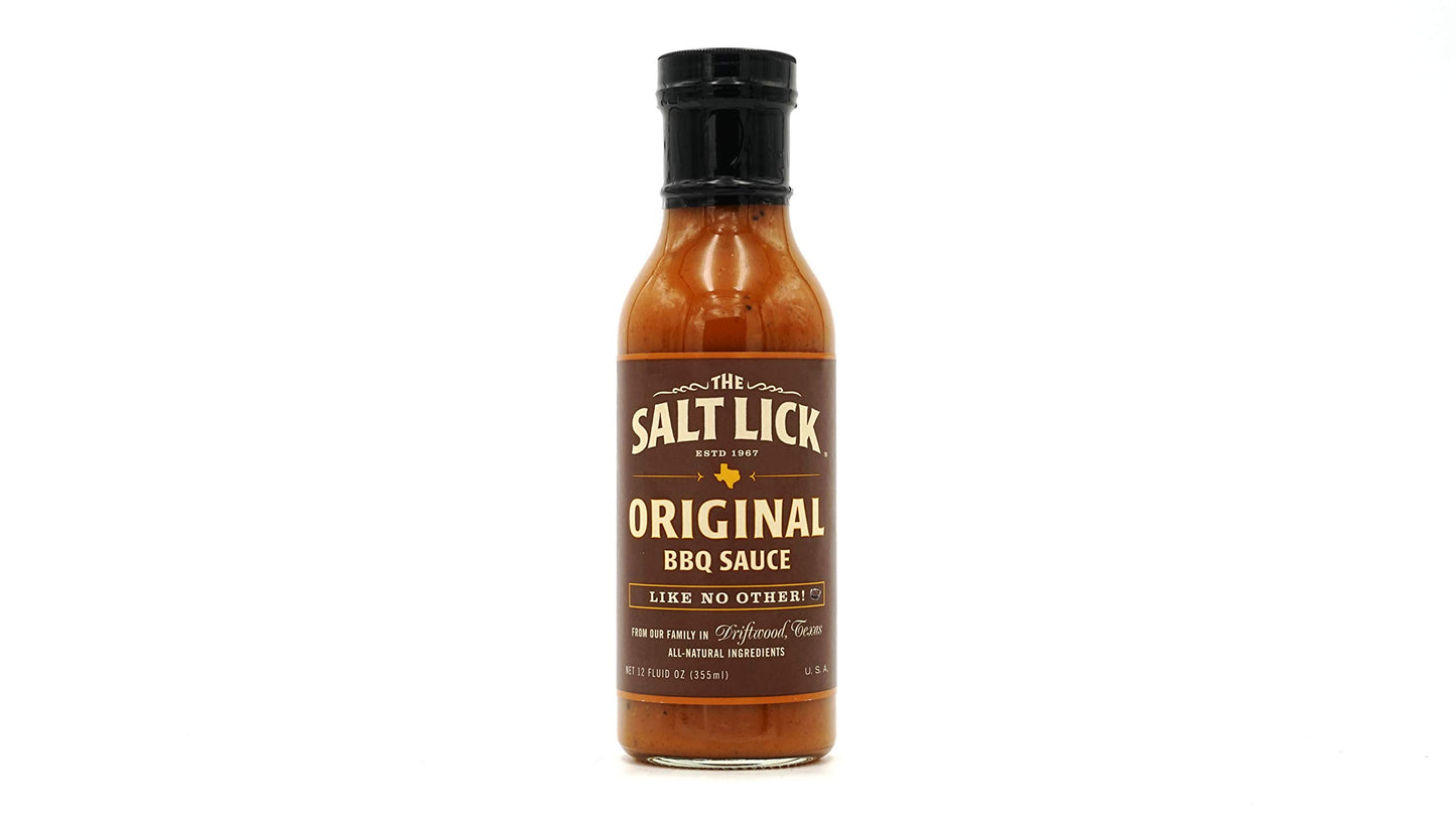 The Salt Lick Original Recipe Bar-B-Q Sauce 12 Oz (Pack of 2) by Salt Lick2