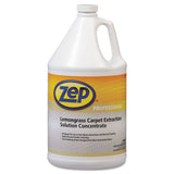 Zep 1041398EA Carpet Extraction Cleaner, Lemongrass, 1gal Bottle