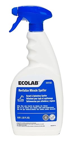 Ecolab Revitalize Miracle Carpet & Upholstery Spotter - 22 FL OZ Spray Bottle