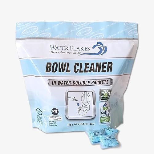 Stearns Water Flakes Bowl Cleaner in Premeasured Packets (2 Pails per Case; 90-0.5 oz. Packets per Pail)