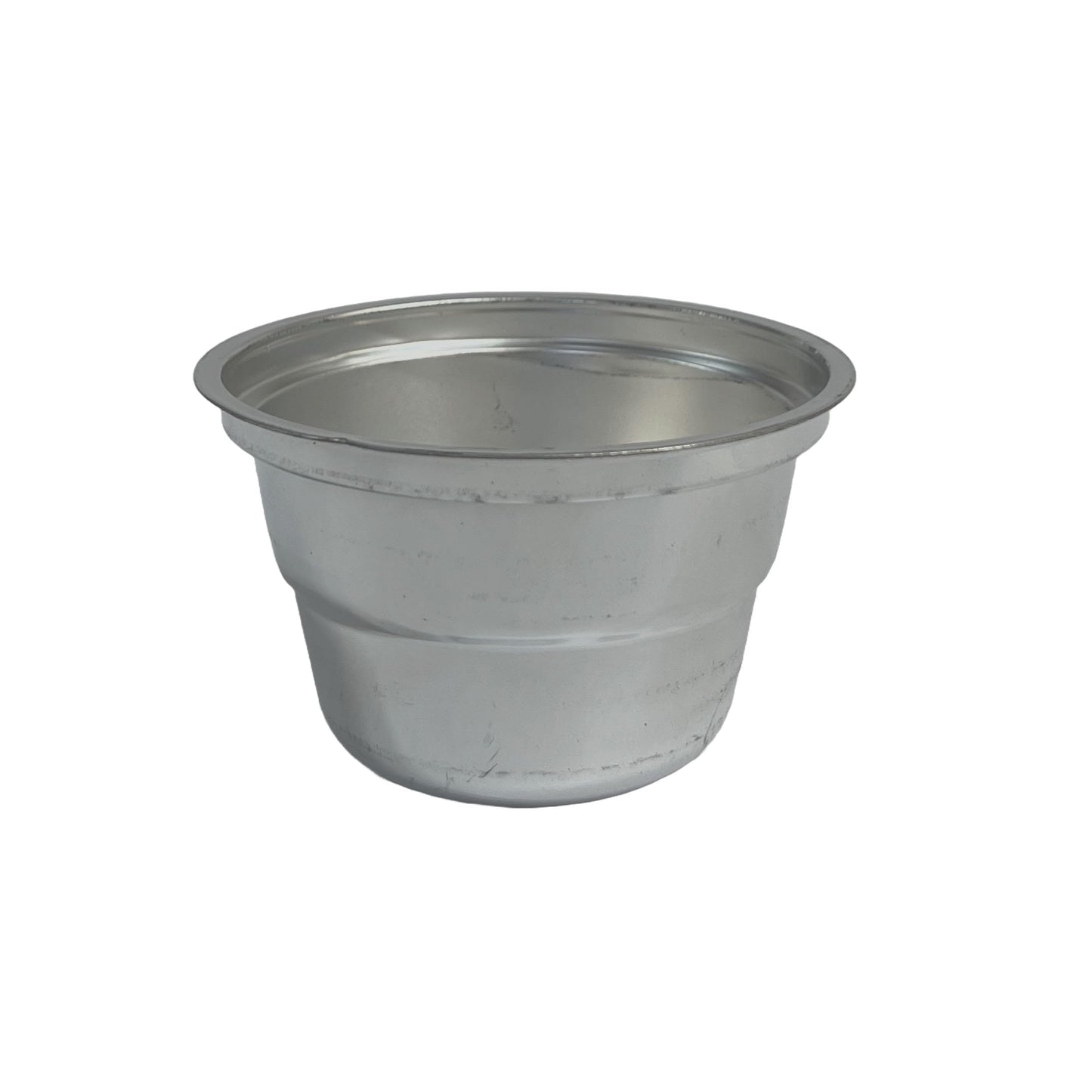 Pooja Bazar Disposable Plastic Katori for Party Thali Plates - Silver (100 Pack)