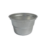 Pooja Bazar Disposable Plastic Katori for Party Thali Plates - Silver (100 Pack)